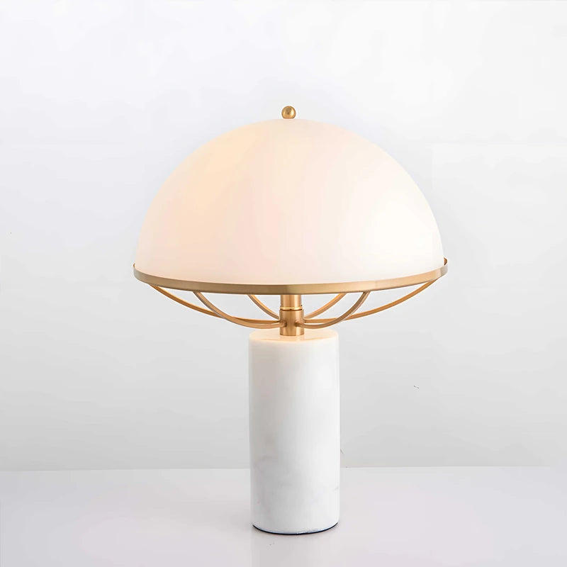 marble Umbrella-shaped table lamp