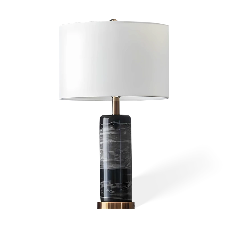 Marble table lamp