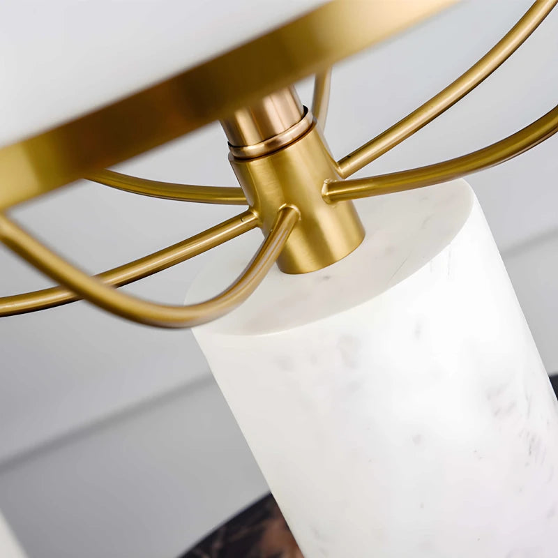 marble Umbrella-shaped table lamp