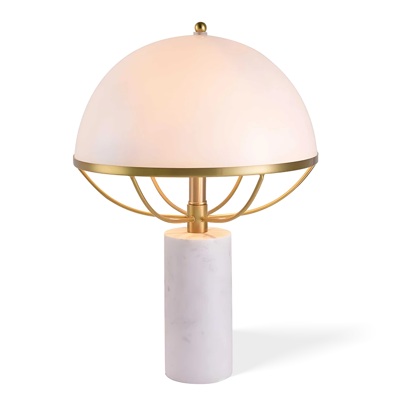 marble Umbrella-shaped table lamp