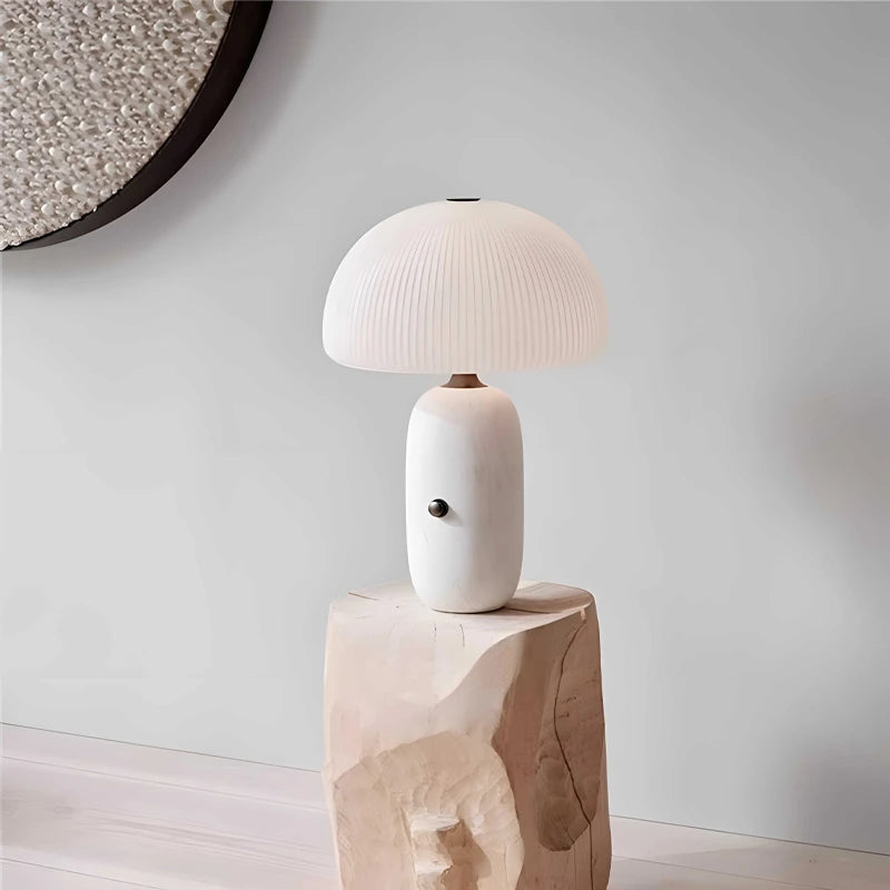 marble Umbrella-shaped table lamp