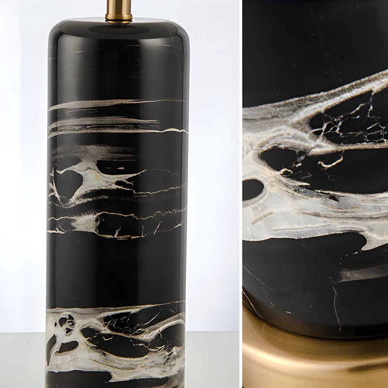 Marble table lamp