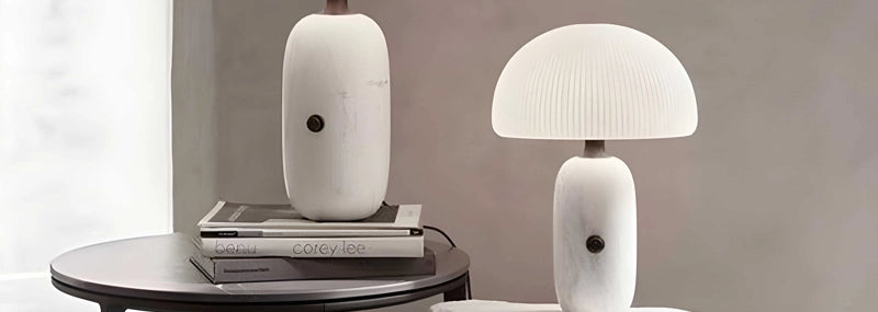 One Marble Table Lamp Image